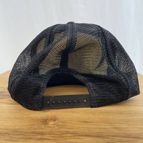 Railroad Pass Hotel & Casino Henderson Nevada Black White Trucker Hat VINTAGE - Picture 5 of 9